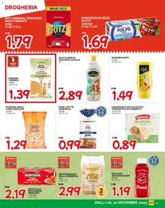 Anteprima del volantino Volantino HarDis	 valido a partire dal 01.12.2025 | Pagina: 13 | Prodotti: Ketchup, Crackers, Ragú, Grissini