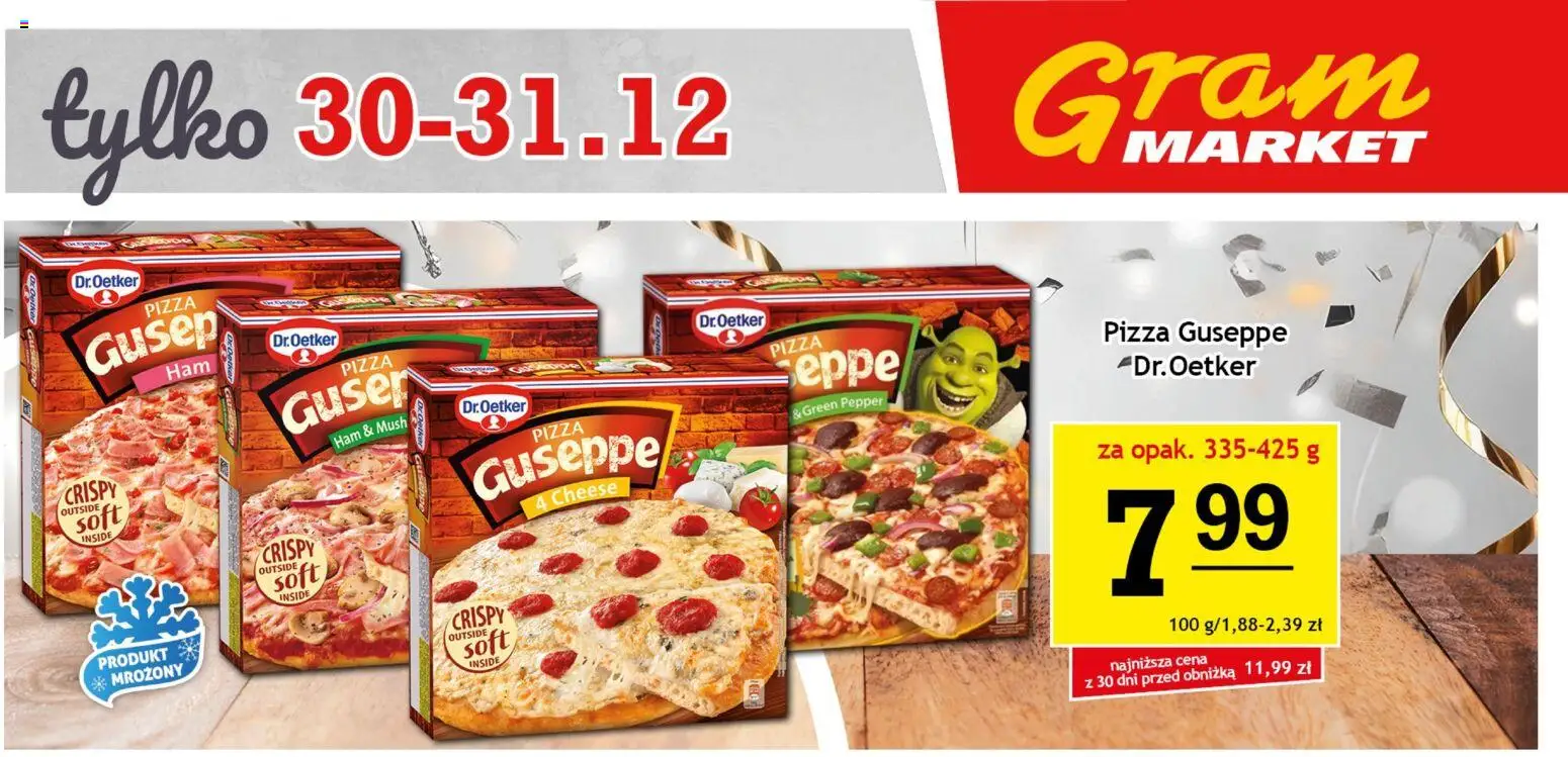 Gram Market Gazetka - Niesłychanie Niskie Ceny od 29.12.2025 | Strona: 3 | Produkty: Pizza
