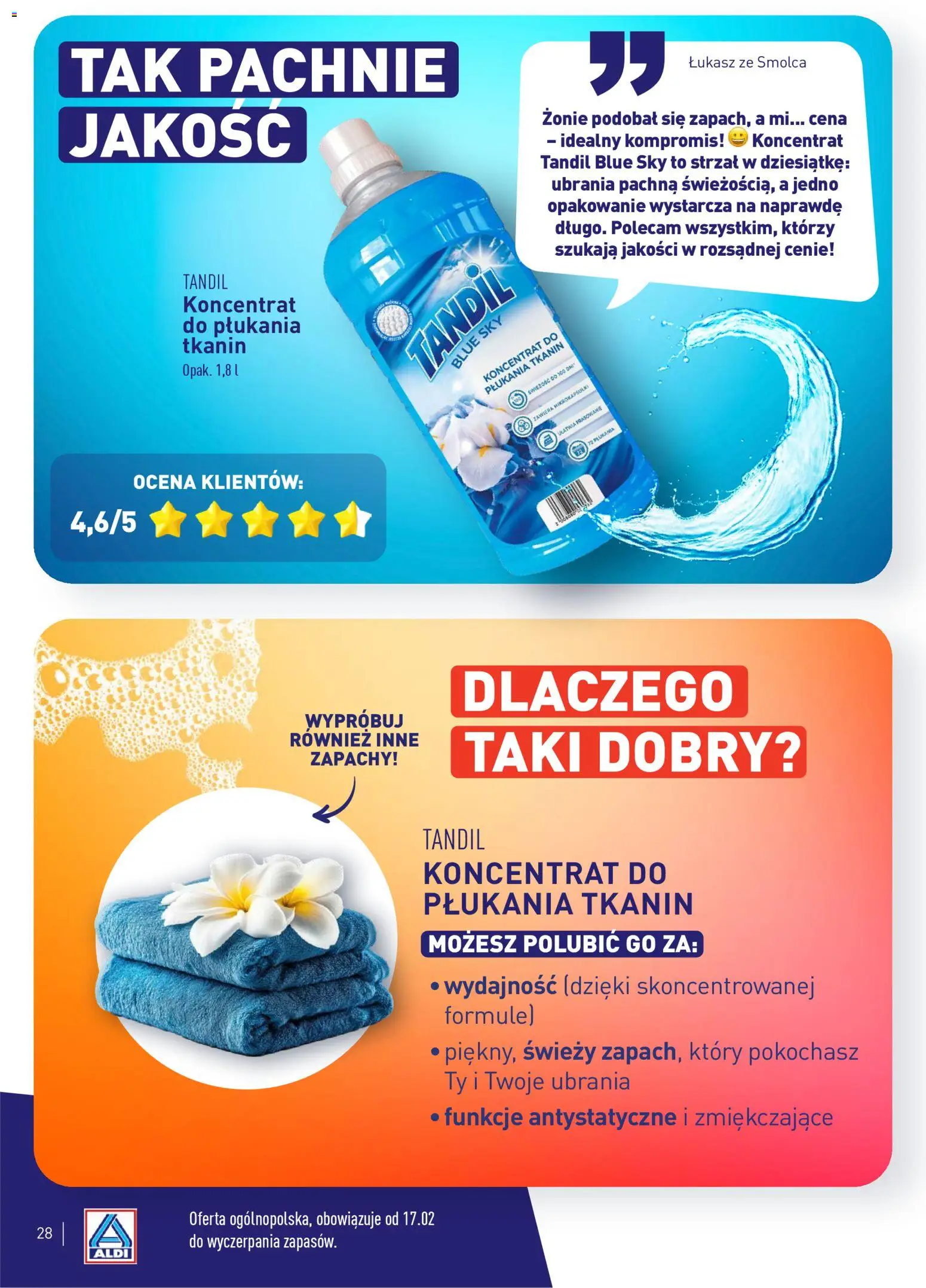 Aldi Polsko leták - Rozsmakuj się w polecanych produktach od 23.02.2026 | Strana: 28