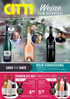 CITTI Markt Weine zum Osterfest ab 18.03.2026 gültig