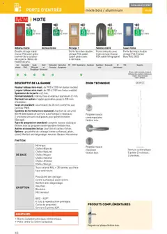 Point.P - Prévisualisation de Point.P Guide Expert Menuiserie 2025 valide à partir de 11.07.2025 | Page: 46 | Produits: Base, Porte, Cintre, Cadre