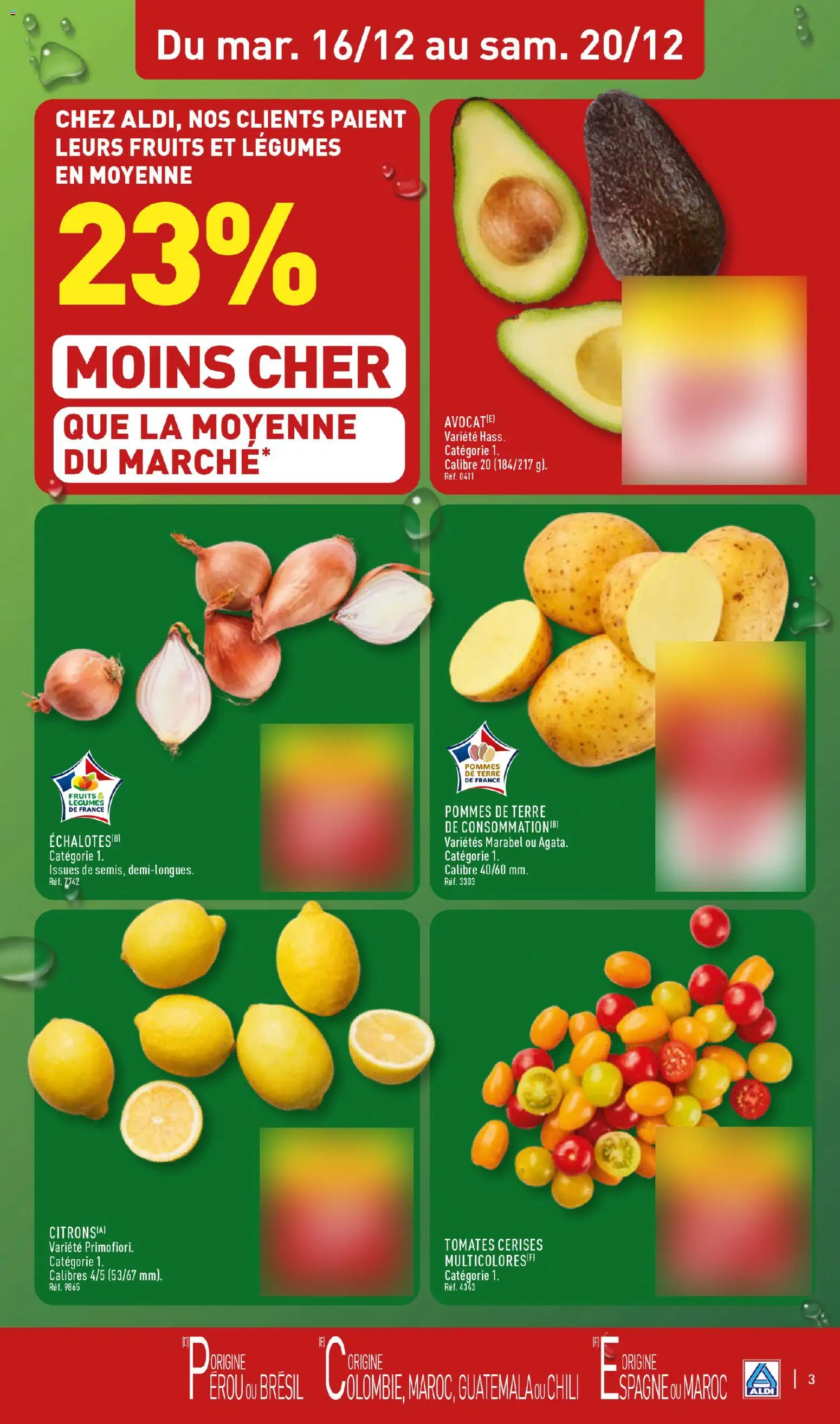 {H1} | Page: 6 | Produits: Cerises, Pommes, Tomates, Pommes de terre