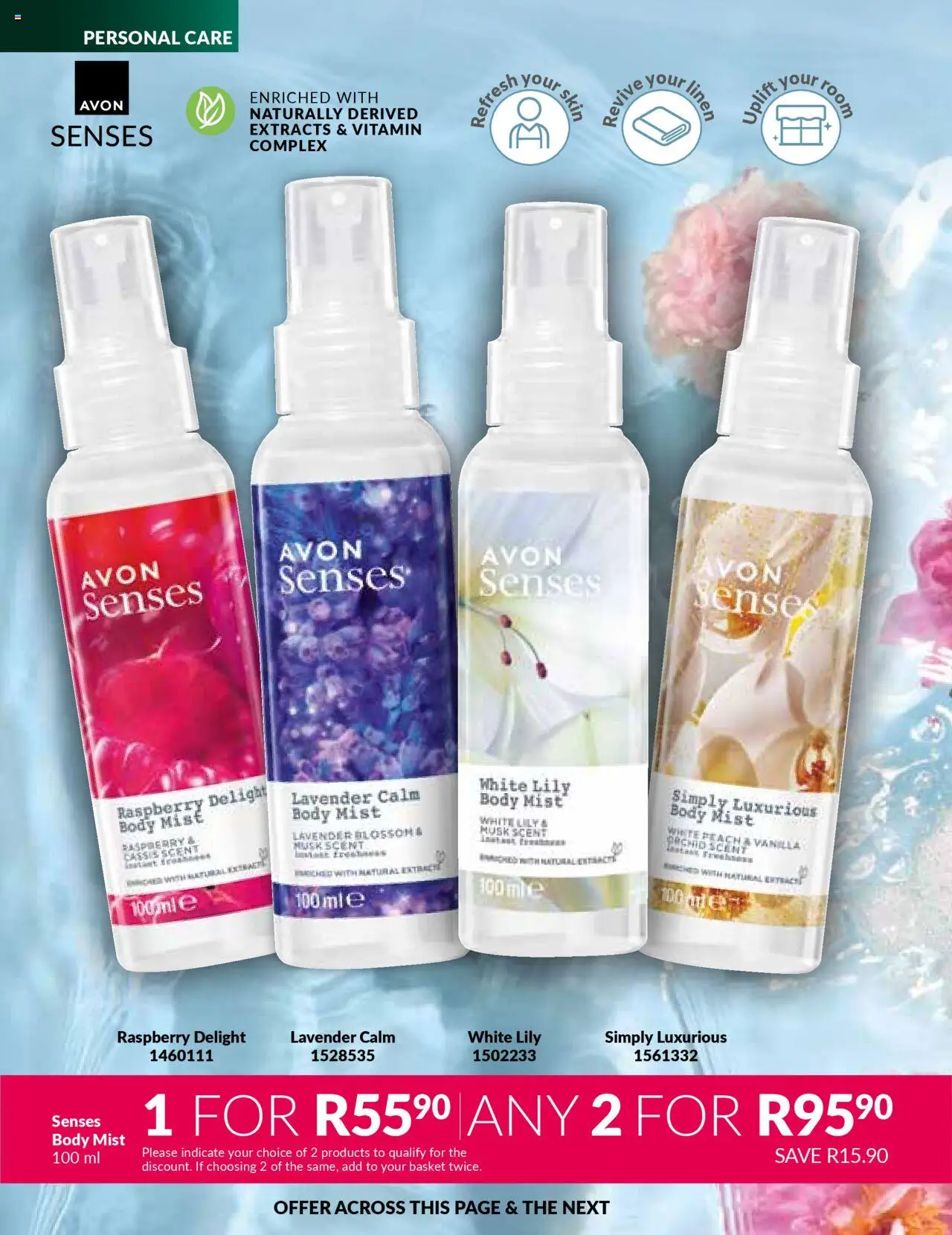 AVON Catalogue  │ valid from 01.07.2025 | Page: 156 | Products: Basket, Peach