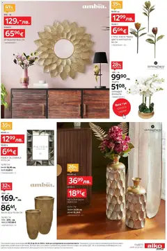 Преглед на Aiko XXXL брошура - 20% отстъпка за аксесоари за дома - Офертите са валидни от 08.12.2025 | Страница: 3 | Продукти: Кашпа, Орхидея, Огледало, Ваза