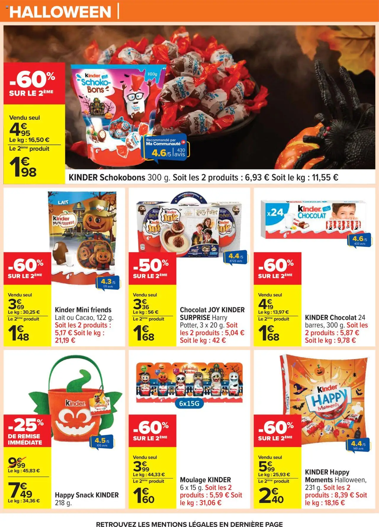{H1} | Page: 6 | Produits: Lait, Chocolat