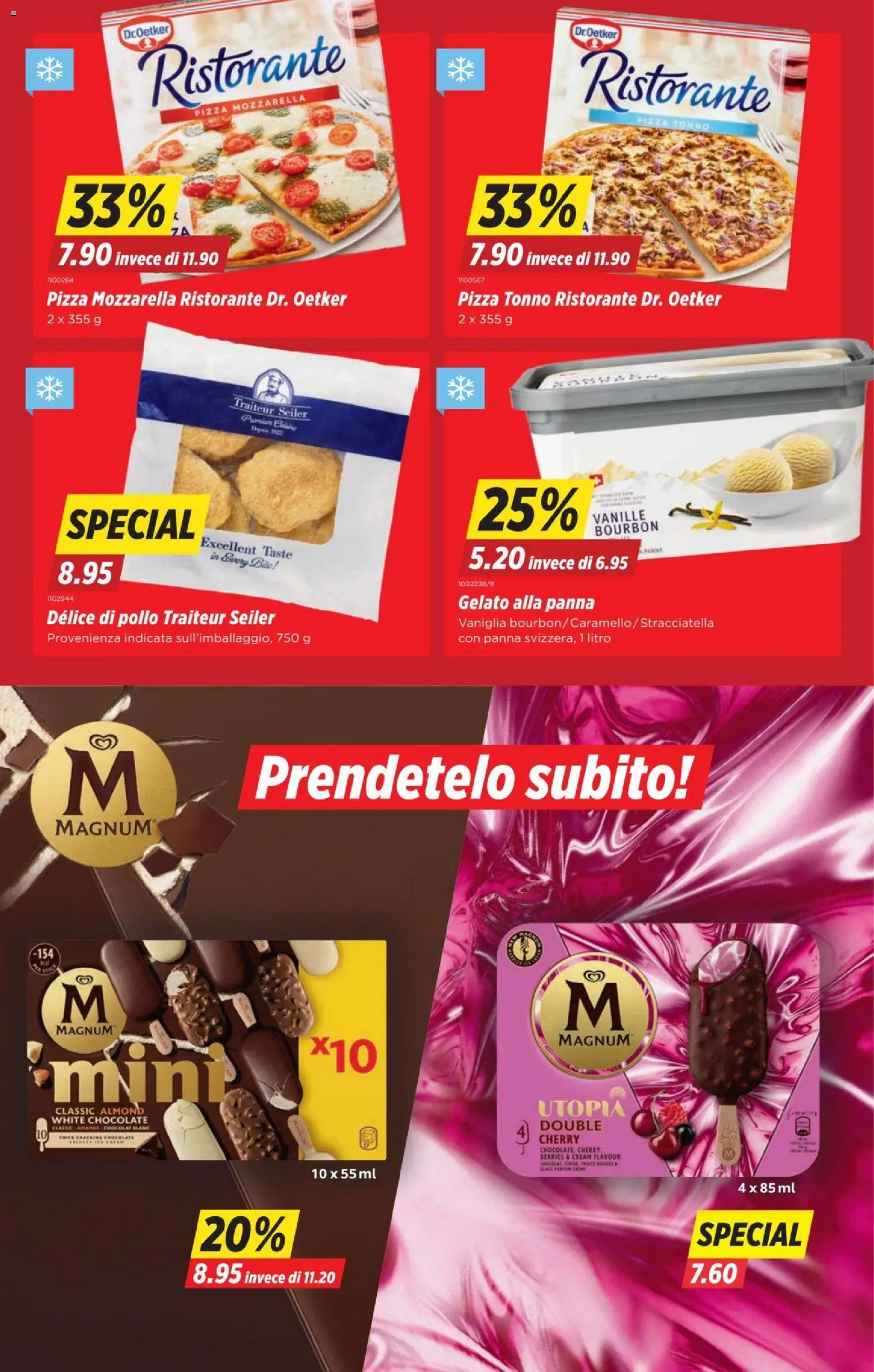 Denner aktionen IT – gültig ab 16.04.2026 | Seite: 3 | Produkte: En Kommode, Pizza, Bourbon