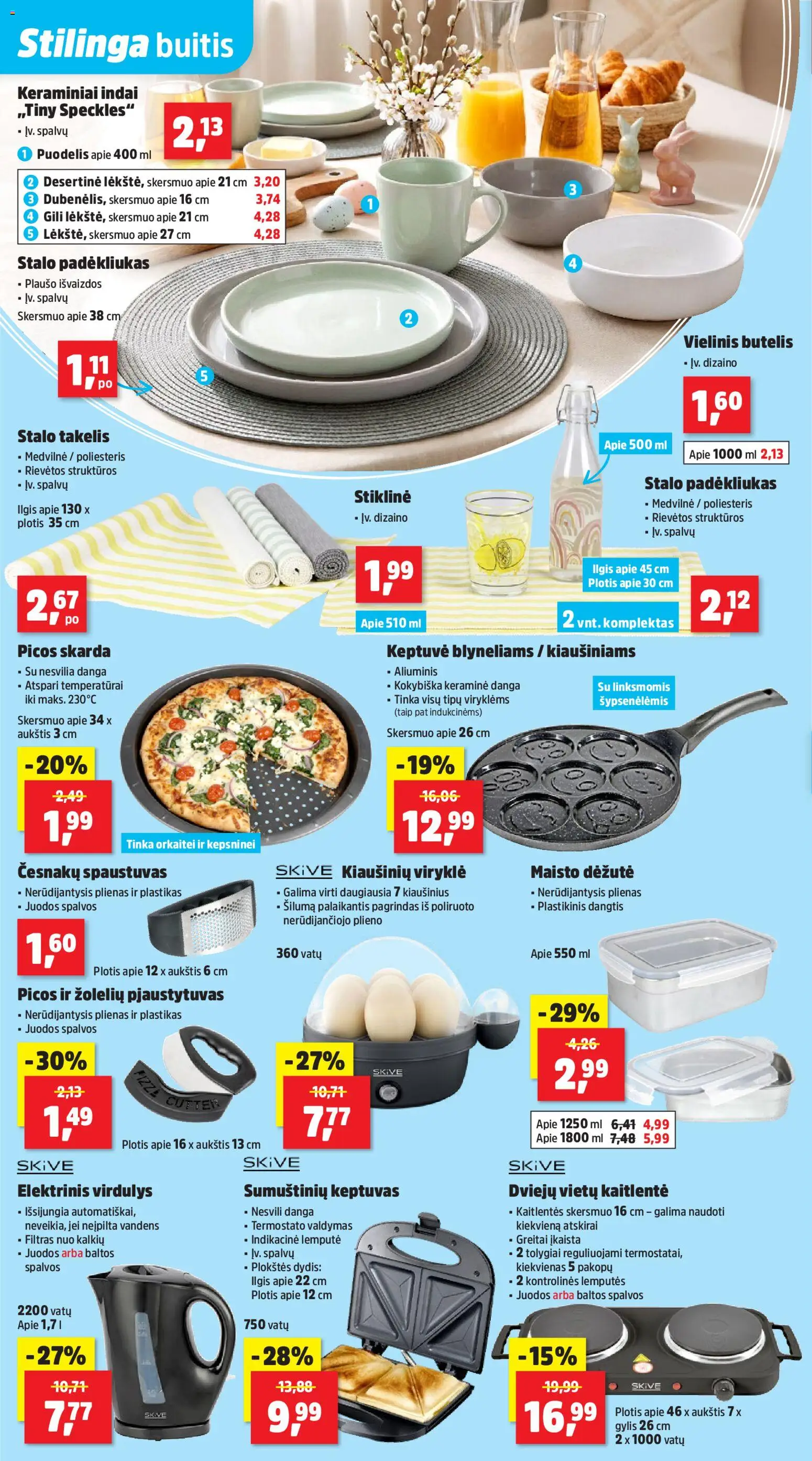 Thomas Philipps akcijos nuo 23.03.2026 | Puslapis: 10 | Prekių: Keptuvė, Indai, Viryklė, Virdulys