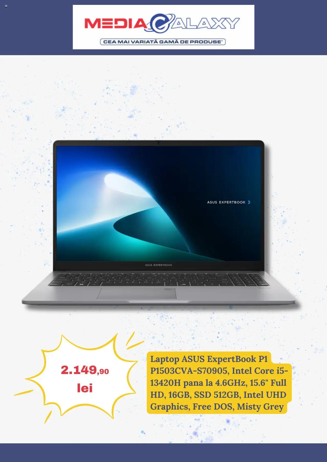 Noul catalog Media Galaxy – valabil de la 11.09.2025 | Pagină: 3 | Produse: Laptop
