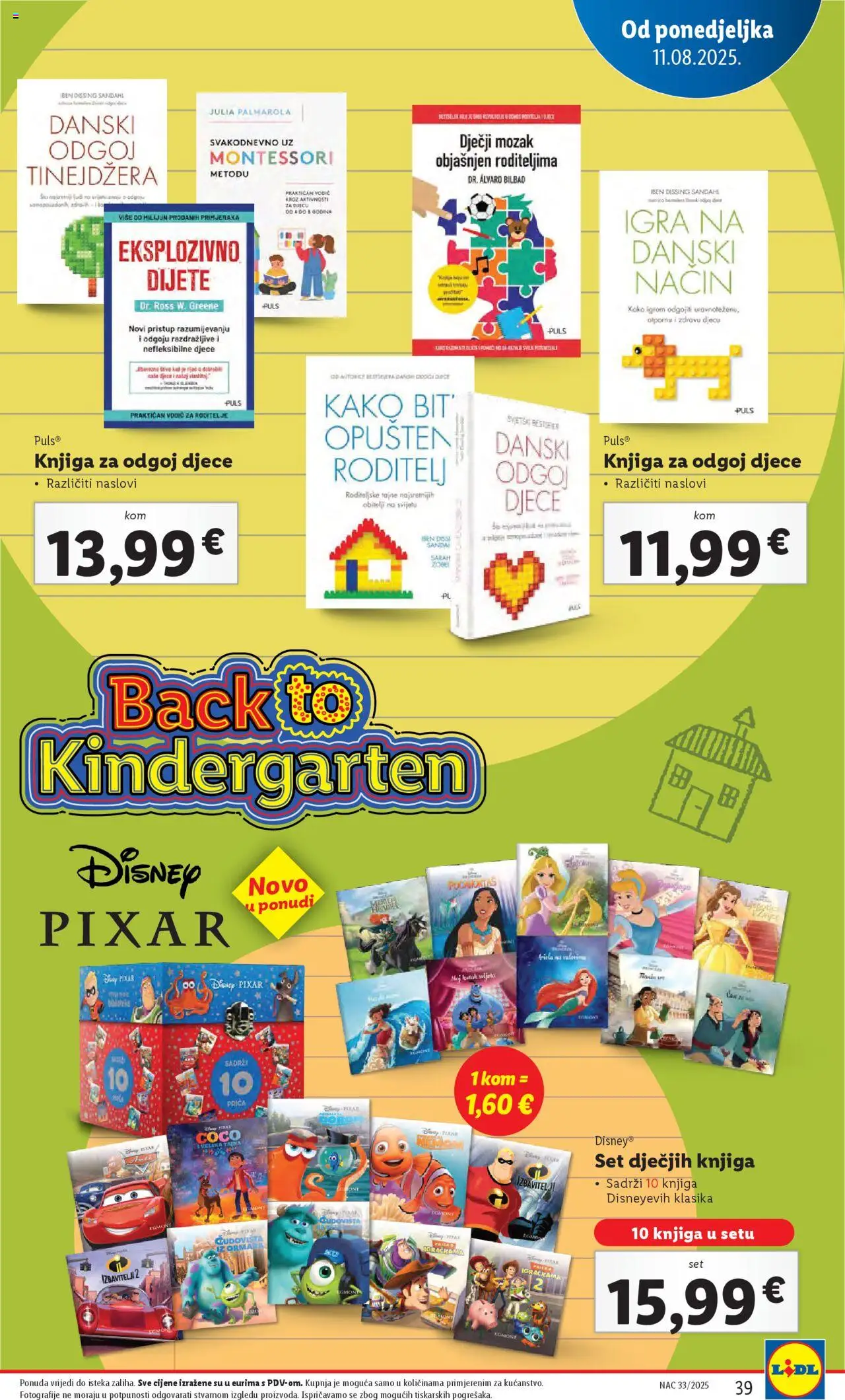 Lidl katalog | vrijedi od 11.08.2025 | Stranica: 39 | Proizvodi: Igra