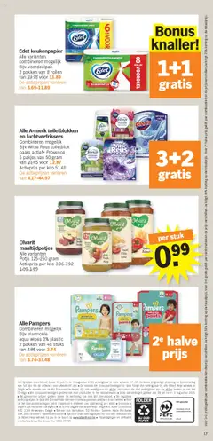  | Pagina: 17 | Producten: Pampers, Mango, Appel, Keukenpapier