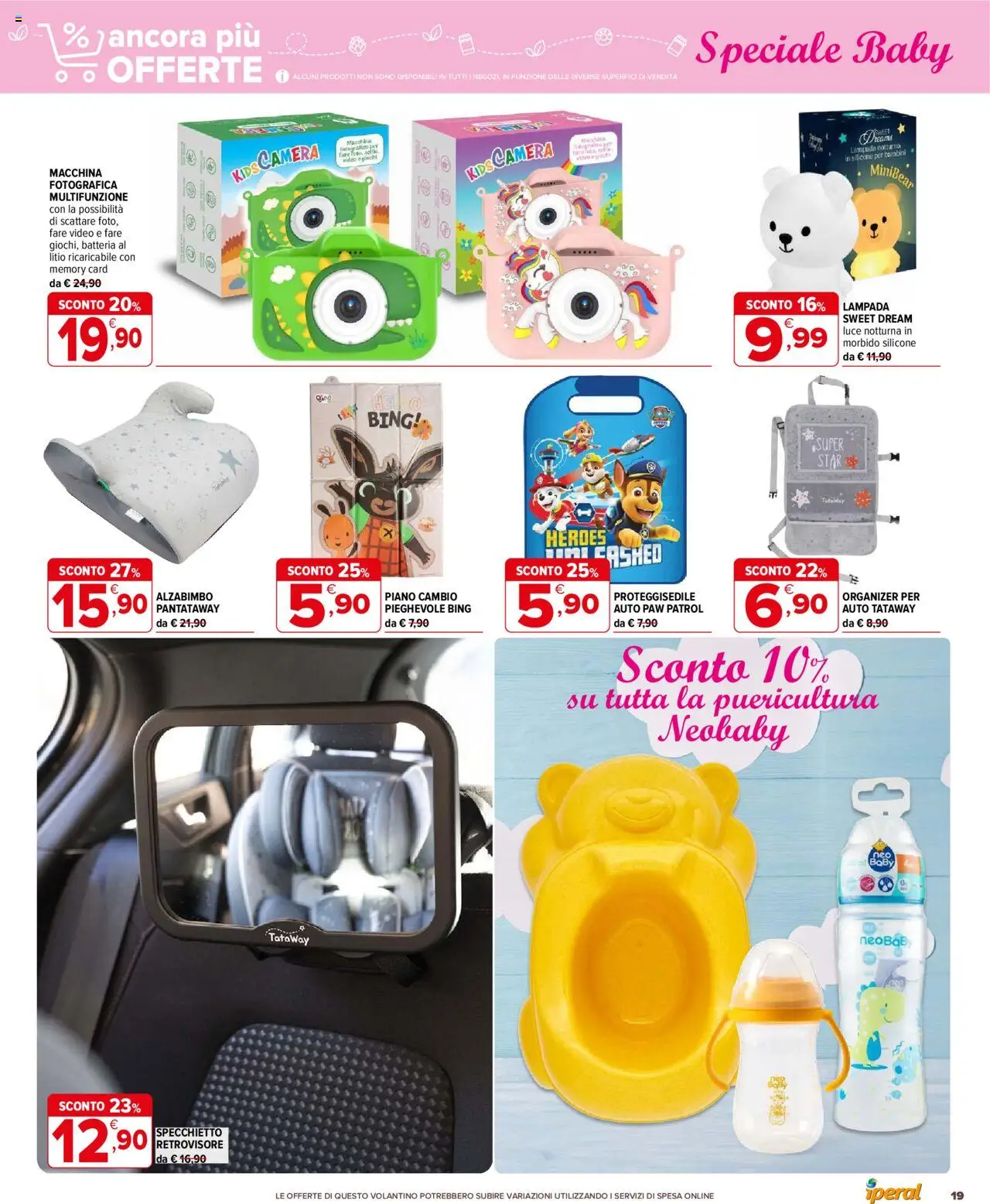 Volantino Iperal del 05.06.2025 | Pagina: 19 | Prodotti: Video, Memory card, Silicone, Batteria