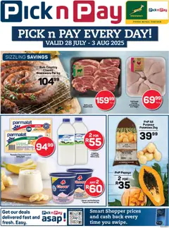 Preview of Pick n Pay specials valid from 28.07.2025