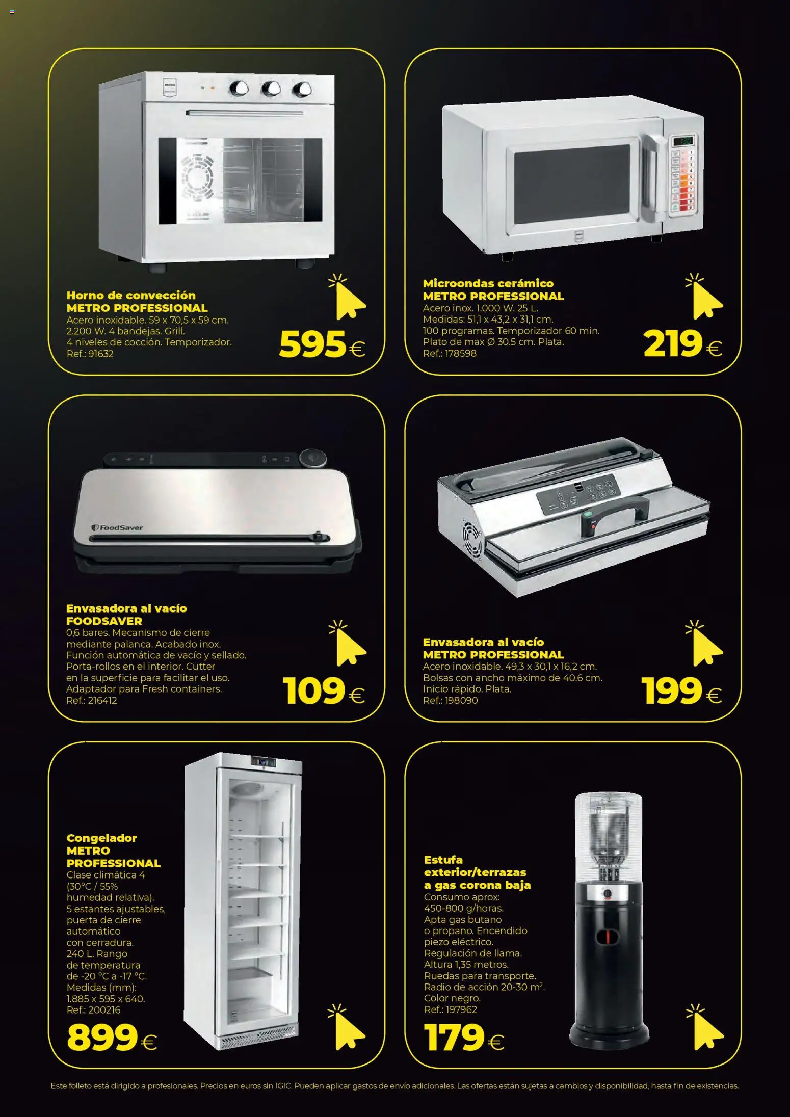 Makro - Black Friday Canarias │ válido desde el 17.11.2025 | Página: 5 | Productos: Radio, Adaptador, Congelador, Ζαχαρωτό δαμάσκηνο