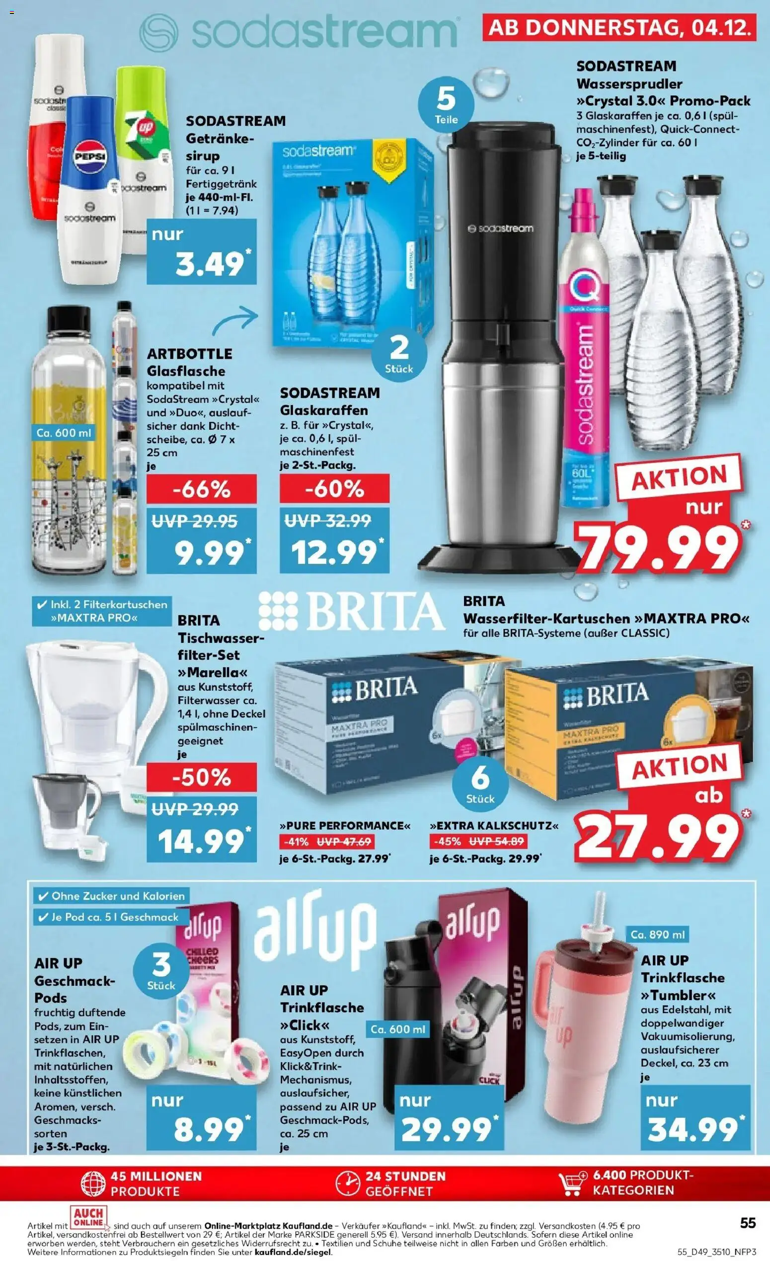 Kaufland prospekt Zeitz	 – gültig ab 08.12.2025 | Seite: 55 | Produkte: Sirup, Zucker, Pepsi, Sodastream