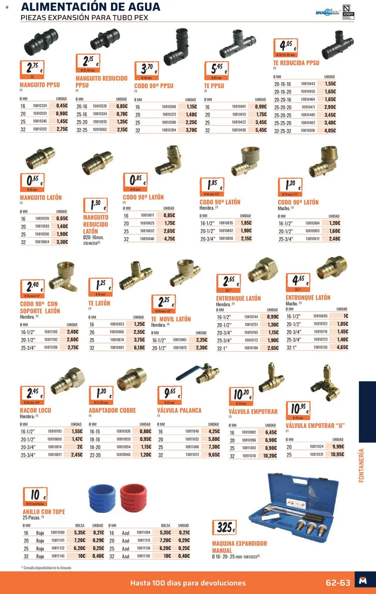 Obramat - Zaragoza  │ válido desde el 10.10.2025 | Página: 63 | Productos: Té, Bolsa, Adaptador