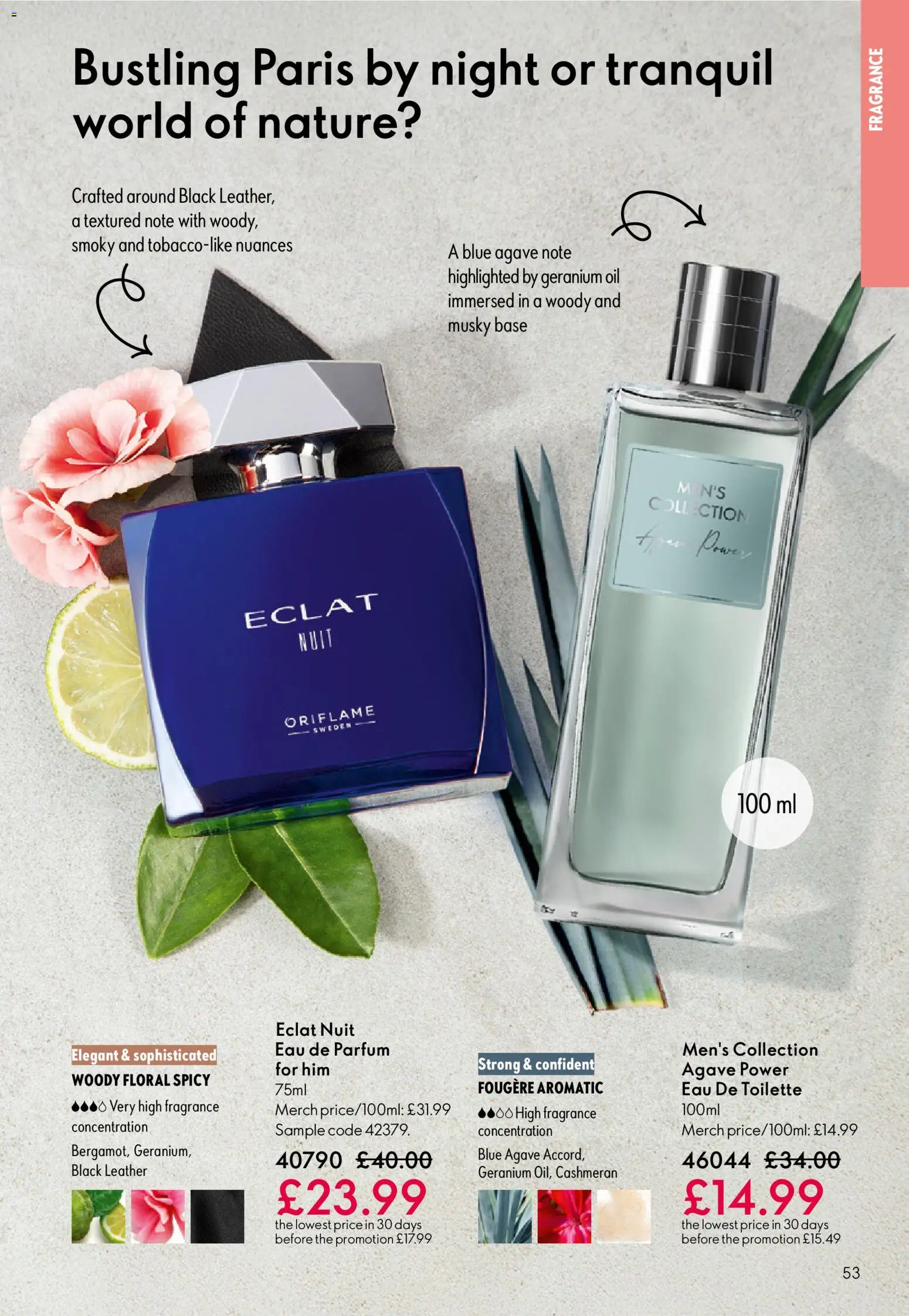 {H1} | Page: 53 | Products: Fragrance, Eau de toilette, Oil