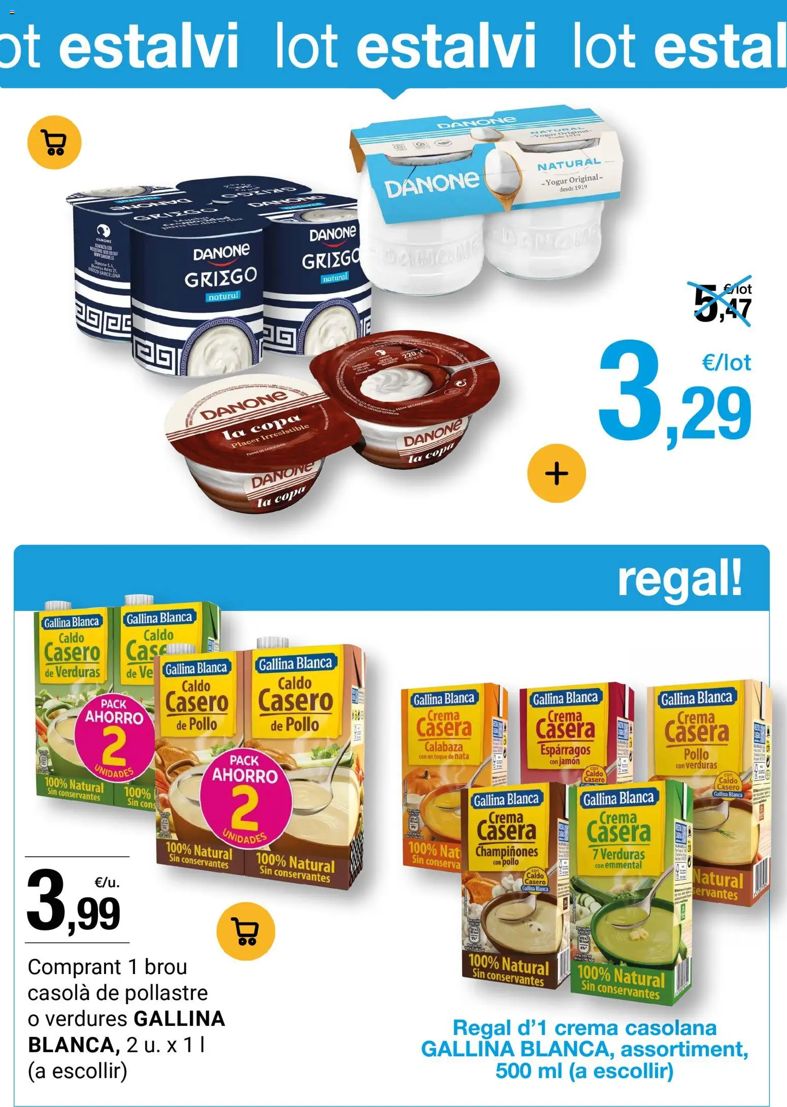 Bonpreu folleto │ válido desde el 21.04.2026 | Página: 56 | Productos: Πράσινο τσάι, Yogur, Jamón, Crema