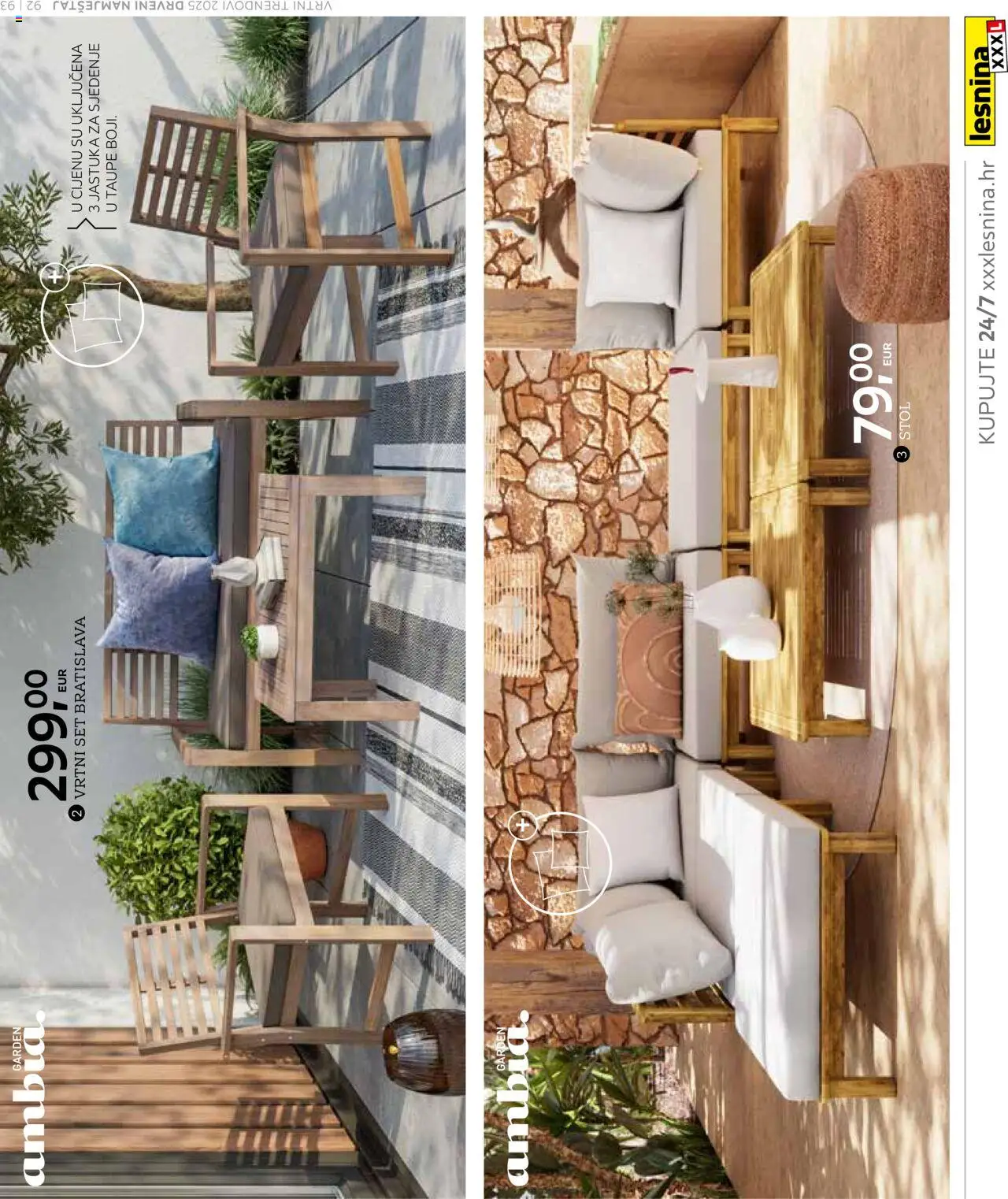 Lesnina katalog | vrijedi od 25.02.2025 | Stranica: 93 | Proizvodi: Stol