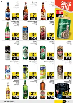 Jip leták - Cash & Carry od 10.09.2025 | Strana: 19 | Produkty: Med, Velkopopovický Kozel, Radegast, Krušovice