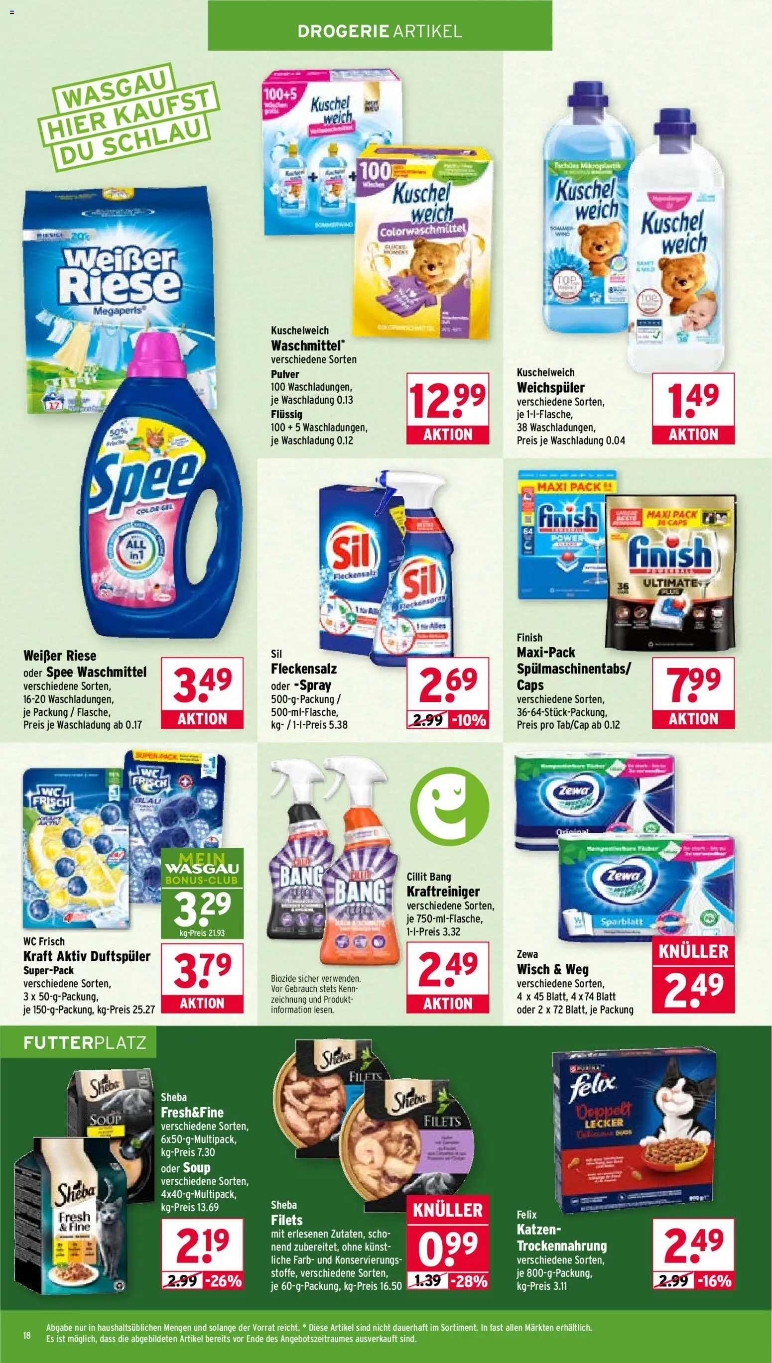 Wasgau Prospekt 	 – gültig ab 27.04.2026 | Seite: 18