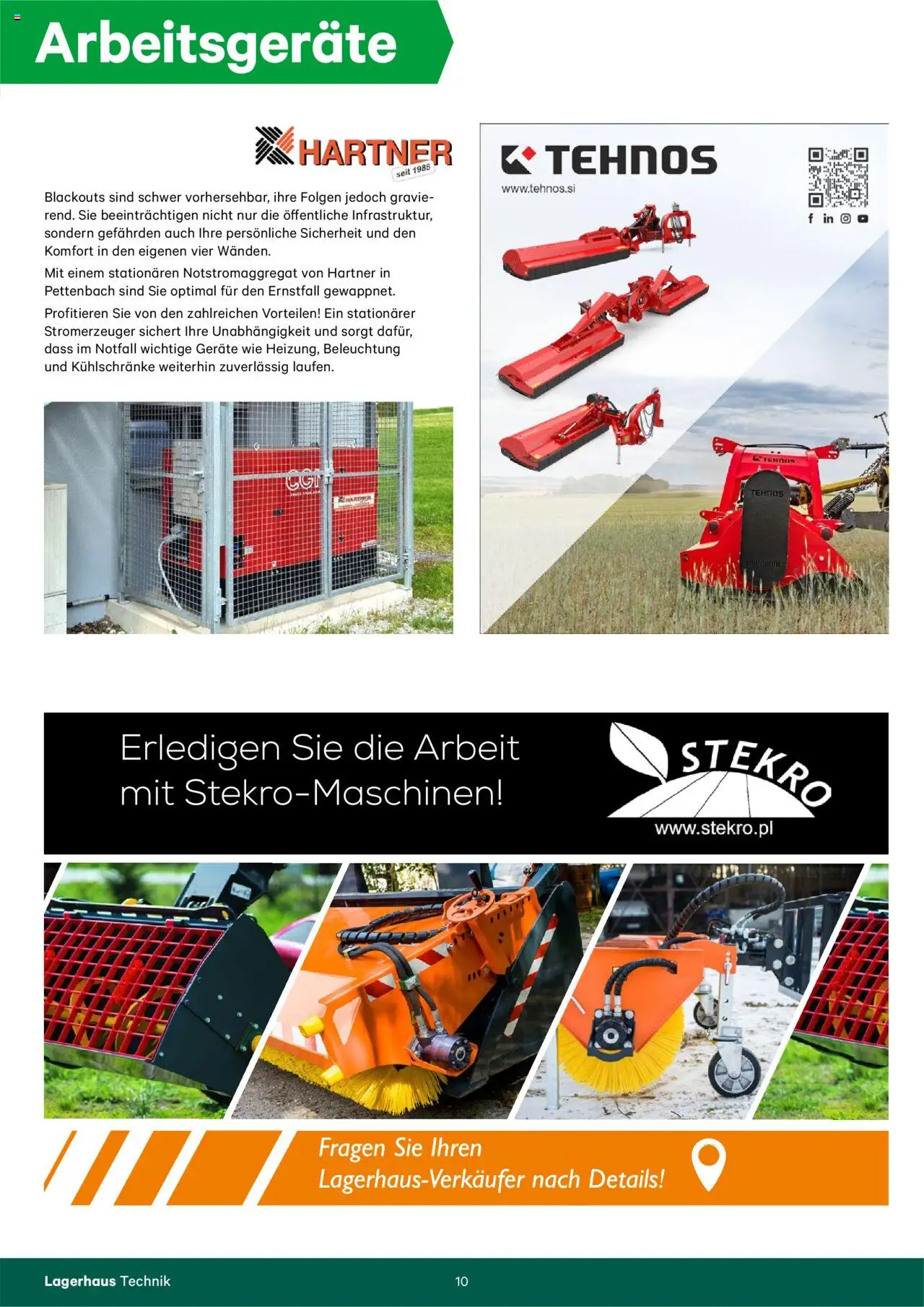Lagerhaus - Kommunalfolder gültig ab 25.09.2025 | Seite: 10