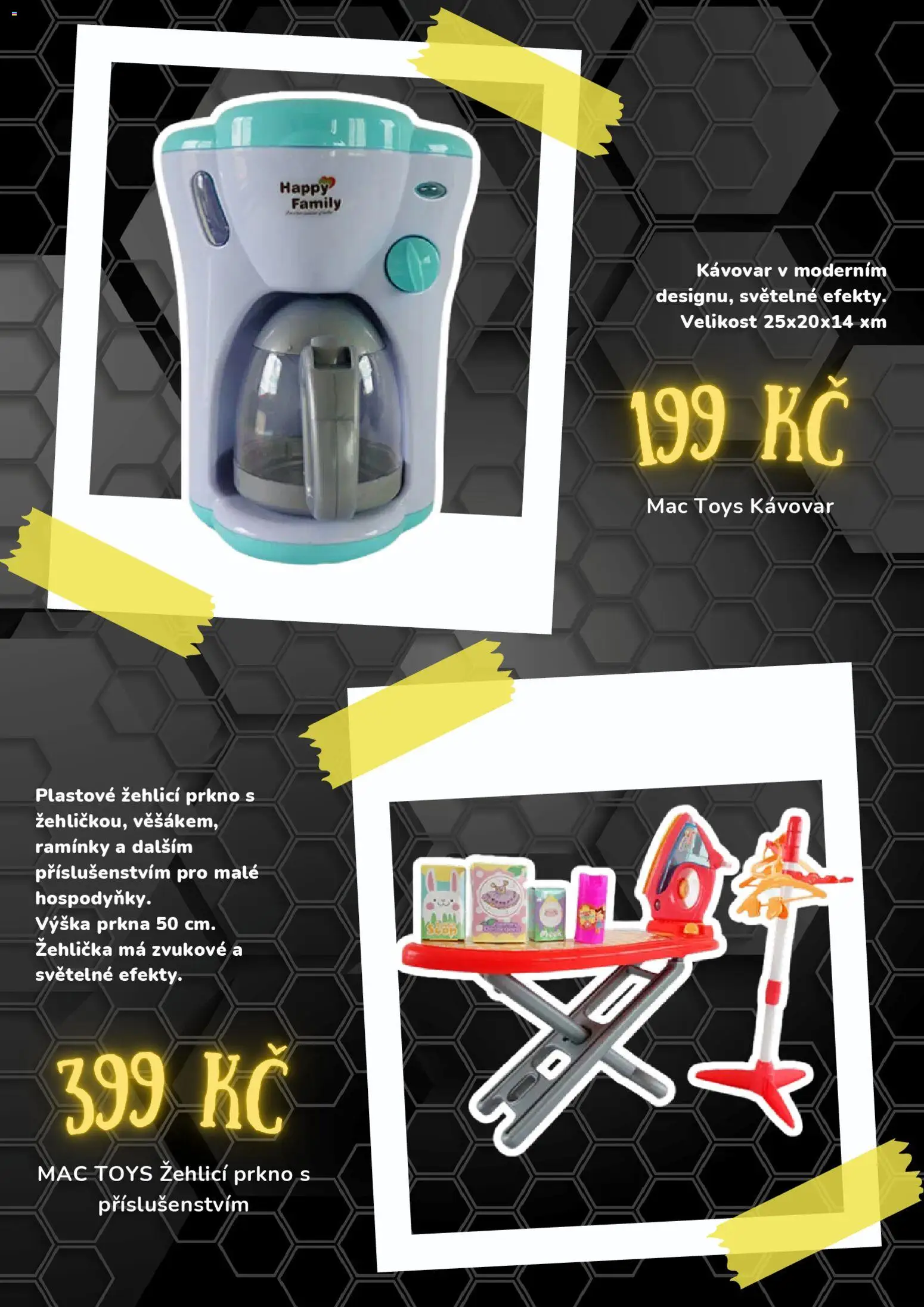 POMPO Black Friday od 14.11.2025 | Strana: 4 | Produkty: Žehlicí prkno, Kávovar, Žehlička