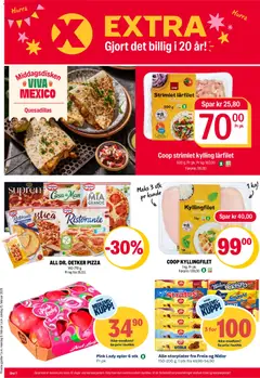Forhåndsvisning av Coop Extra kundeavis gyldig fra 09.02.2026