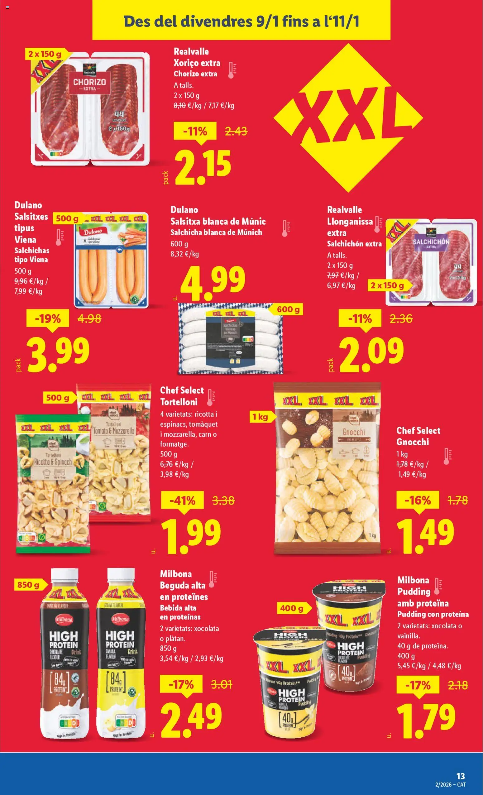 Lidl folleto │ válido desde el 05.01.2026 | Página: 25 | Productos: Chocolate, Pasta