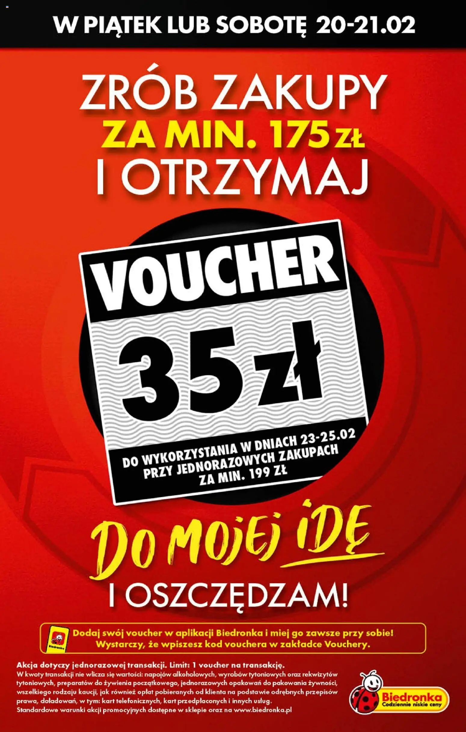 Biedronka gazetka - Tani weekend od 20.02.2026 | Strona: 3