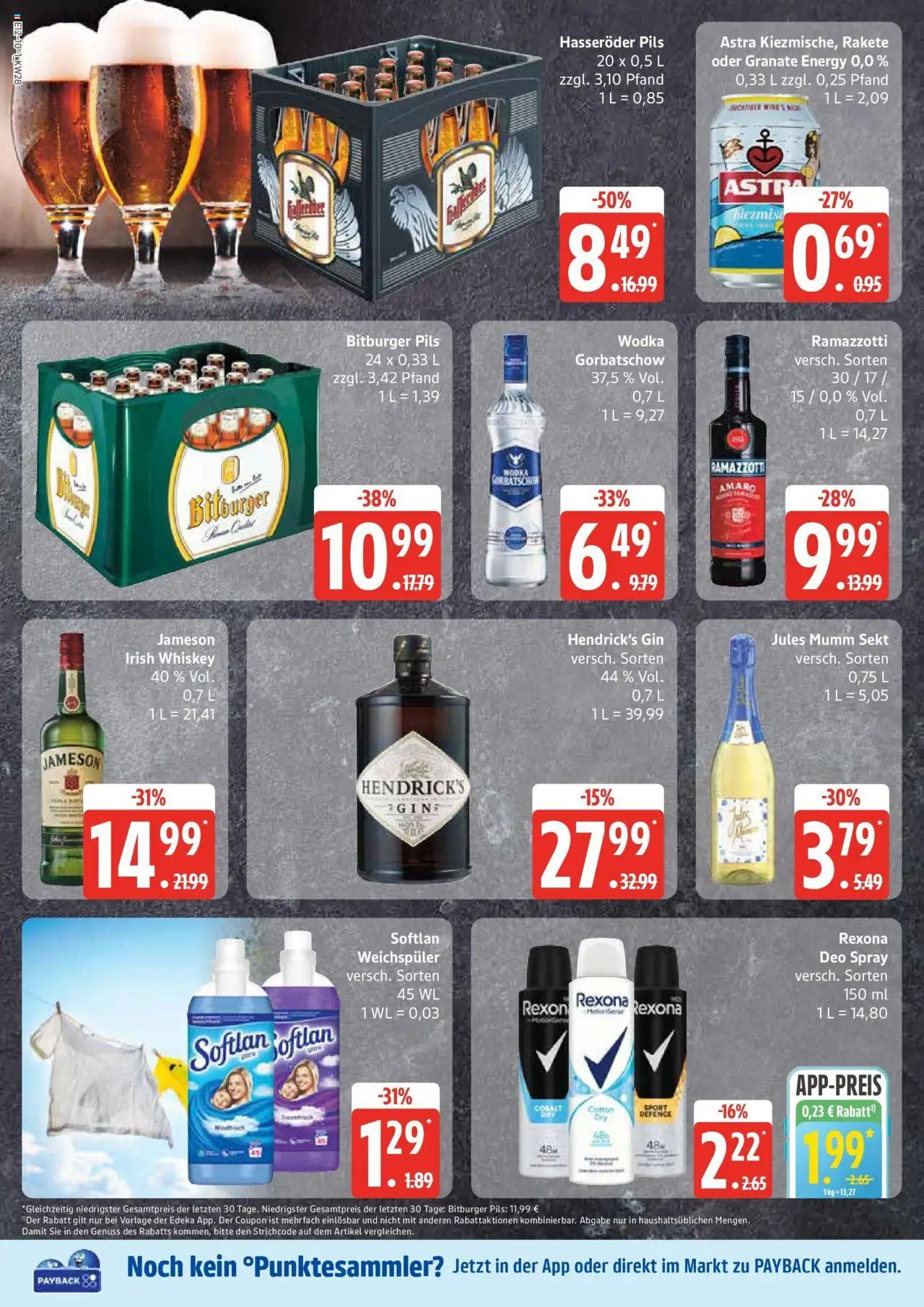 Edeka prospekt Ammersbek	 - gültig ab dem 06.07.2025 | Seite: 10 | Produkte: Mumm sekt, Energy, Jameson, Ramazzotti