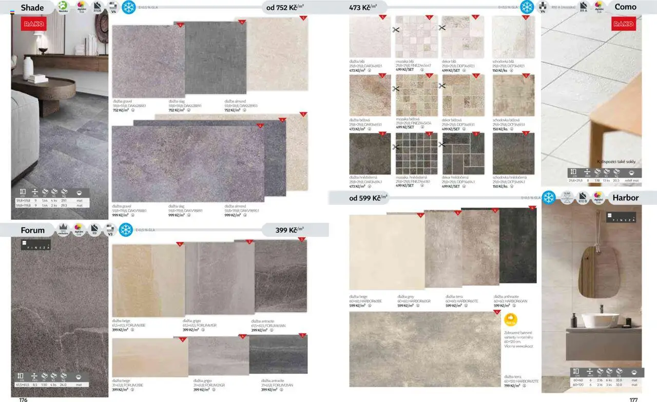 Siko koupelny katalog Koupelny 2025/2026 od 14.10.2025 | Strana: 89 | Produkty: Dlažba