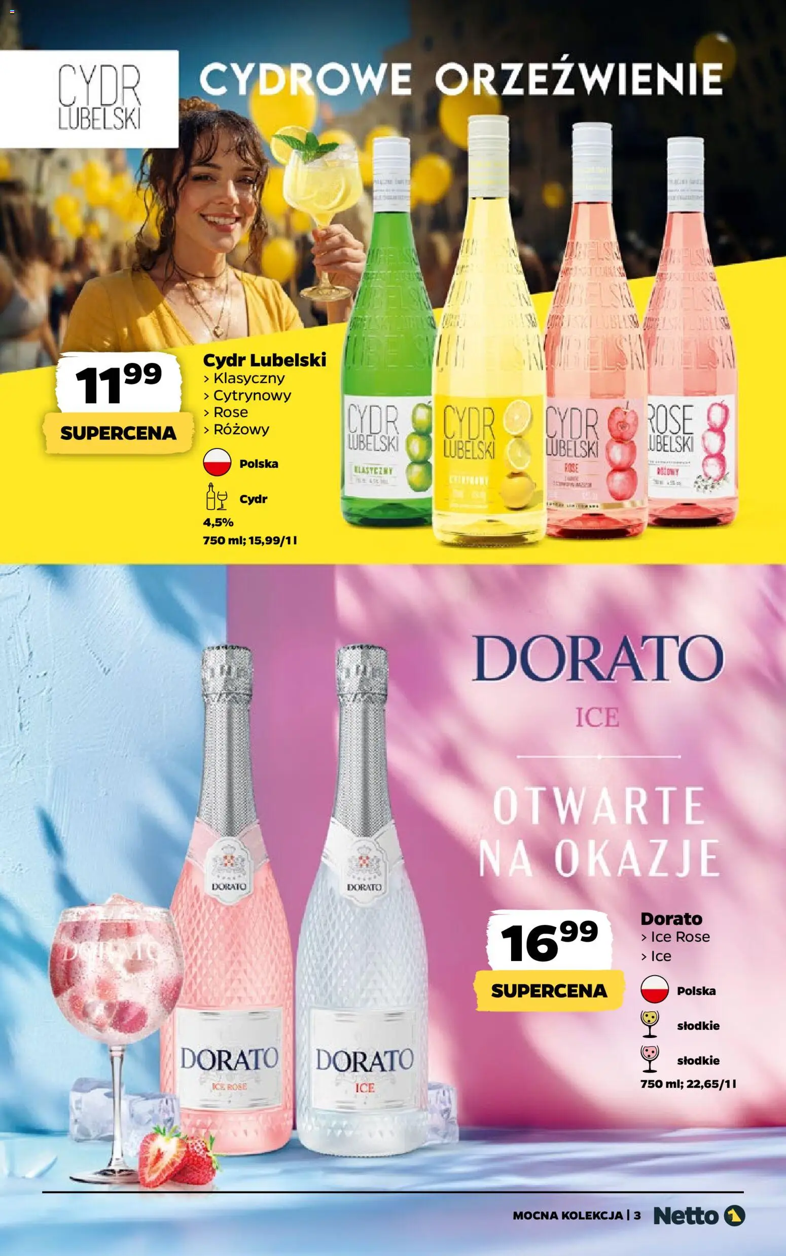Netto gazetka - Wina od 27.04.2026 | Strona: 3 | Produkty: Cydr