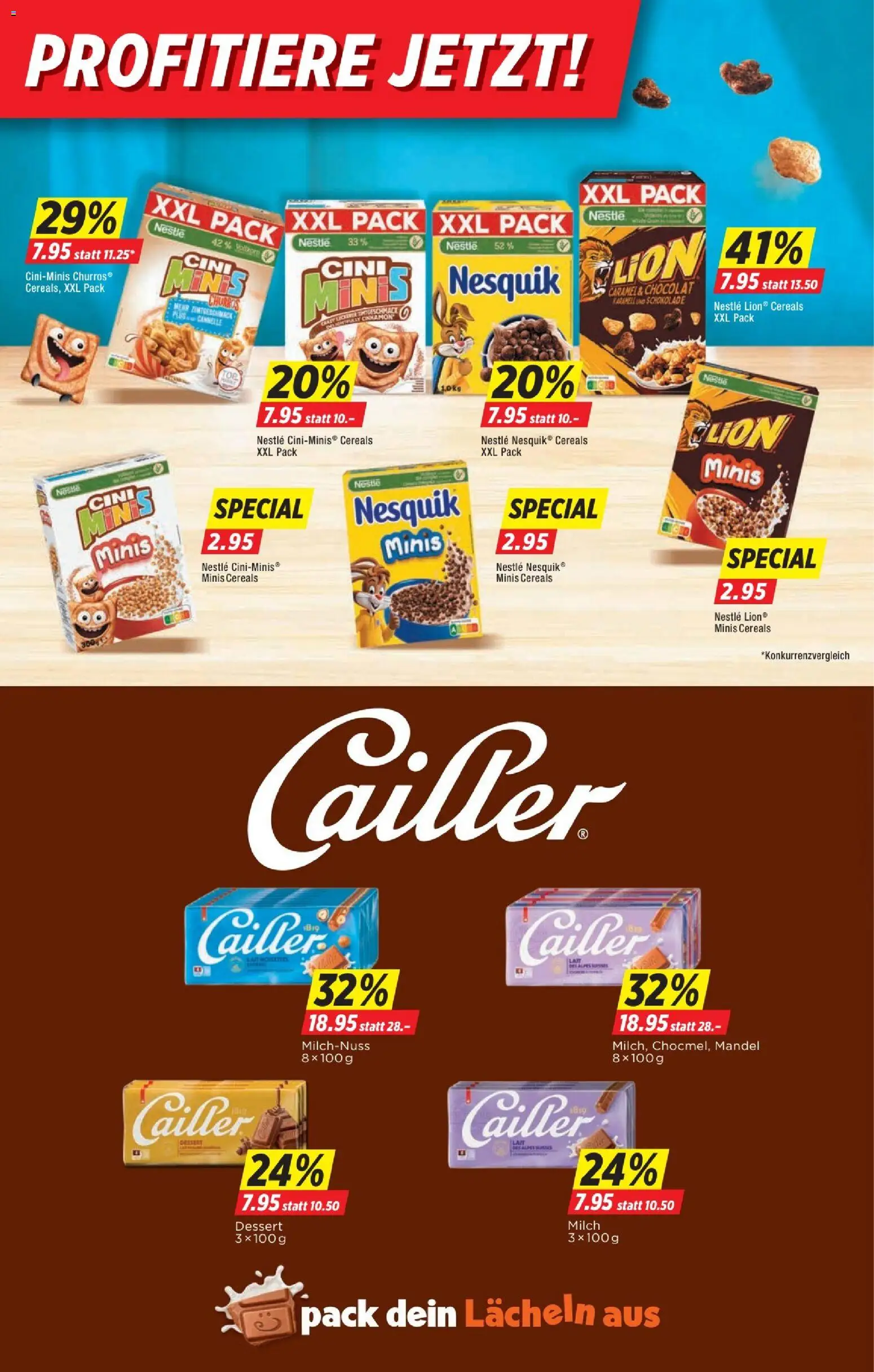 Denner Aktionen – gültig ab 18.11.2025 | Seite: 10 | Produkte: Milch, Schokolade