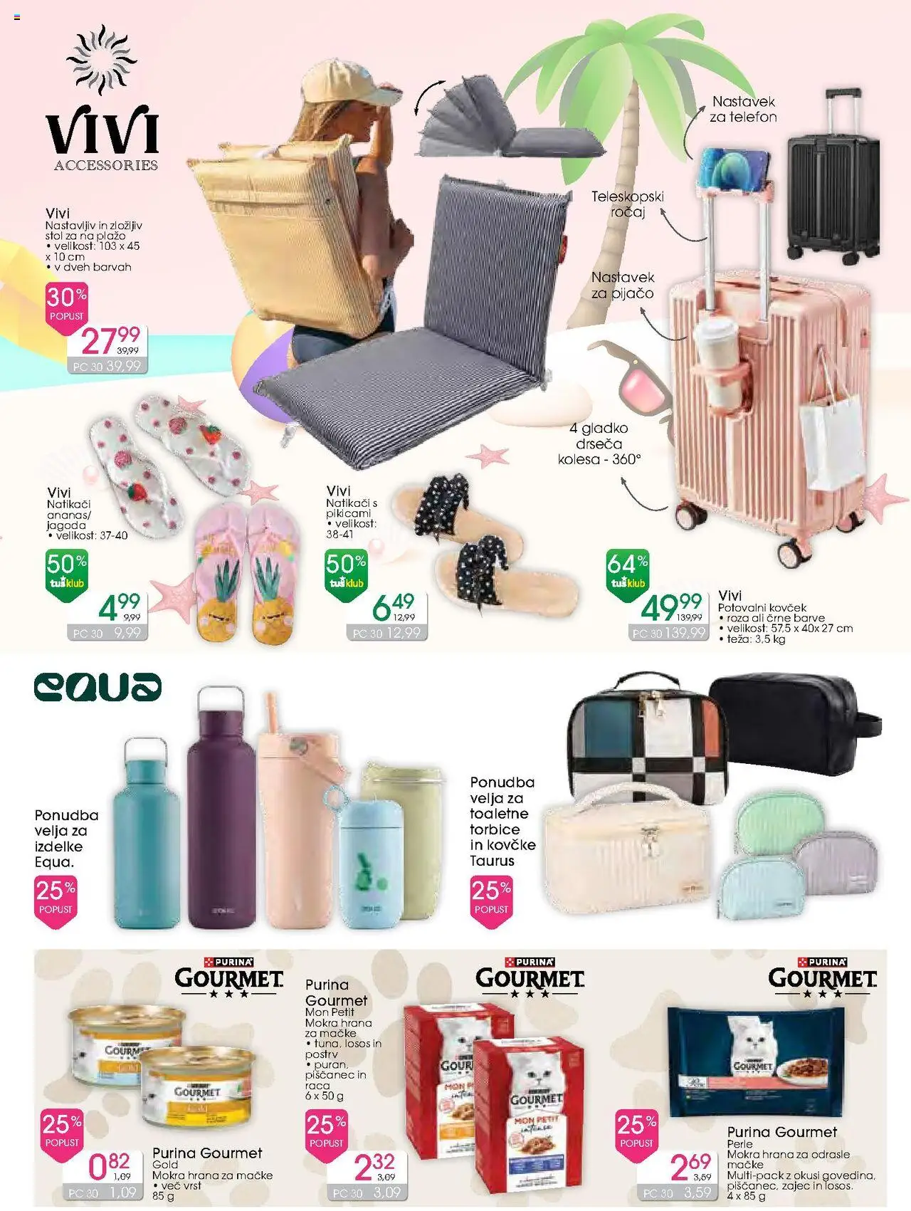 Tuš drogerija katalog │ velja od 13.08.2025 | Stran: 10 | Izdelki: Telefon, Postrv, Stol, Losos