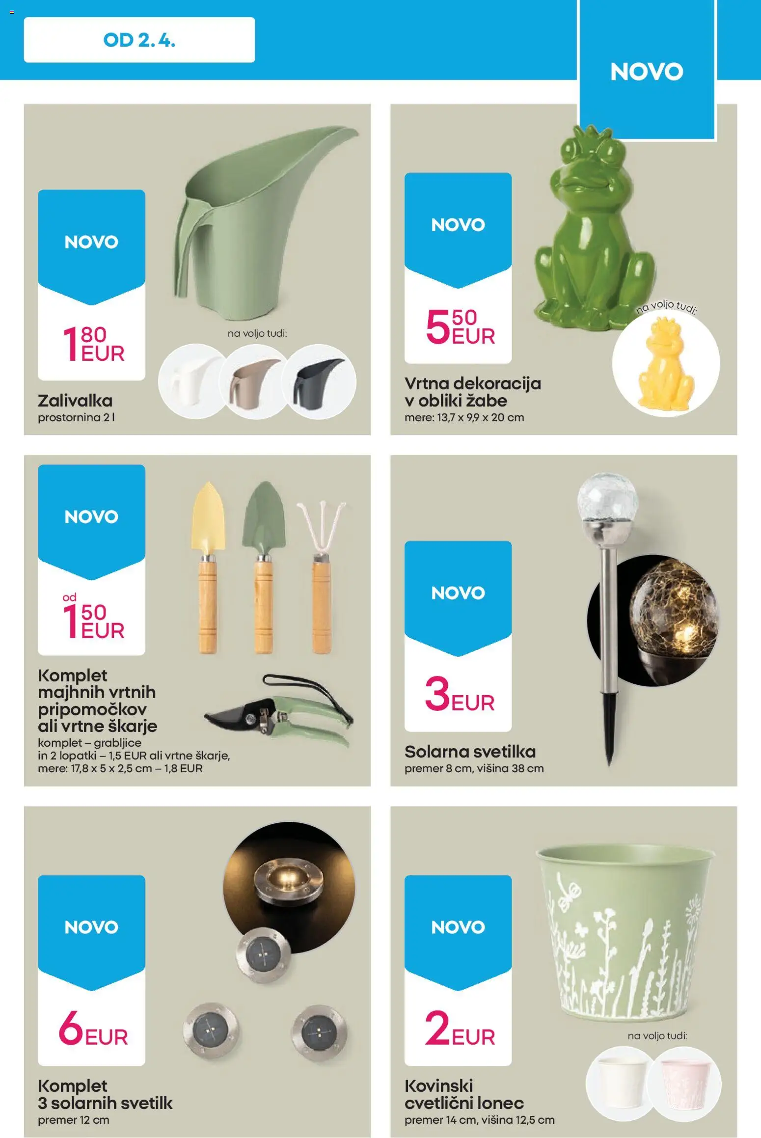 Novi Pepco katalog ponudbe – veljaven od 09.04.2026 | Stran: 9 | Izdelki: Solarna svetilka, Svetilka