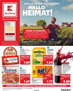 Kaufland Prospekt Essen	 ab 19.03.2026 gültig