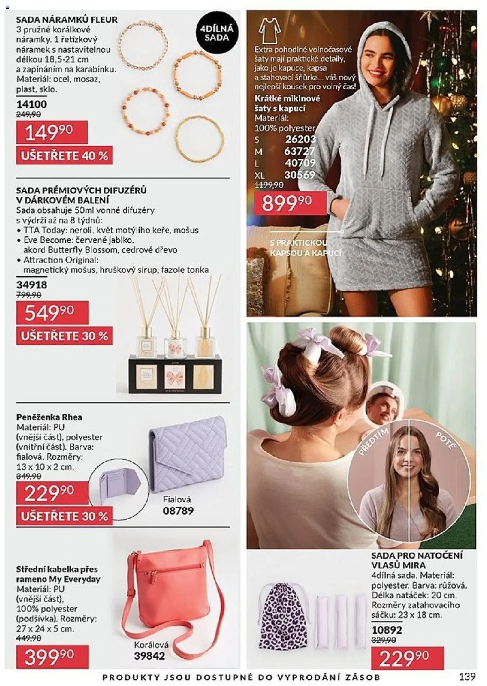 Avon katalog 3/2026 od 01.03.2026 | Strana: 139 | Produkty: Šaty, Kabelka, Peněženka, Fazole