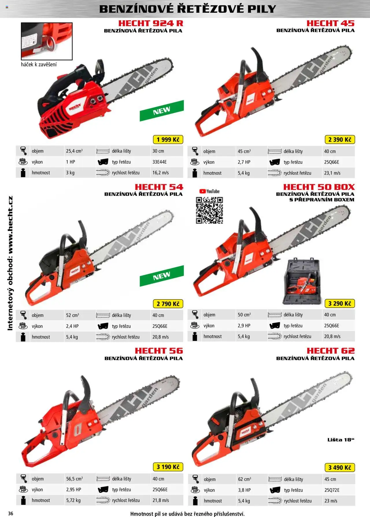 Hecht katalog - Jaro-léto 2025 od 22.04.2025 | Strana: 36 | Produkty: Box, Hecht, Pila