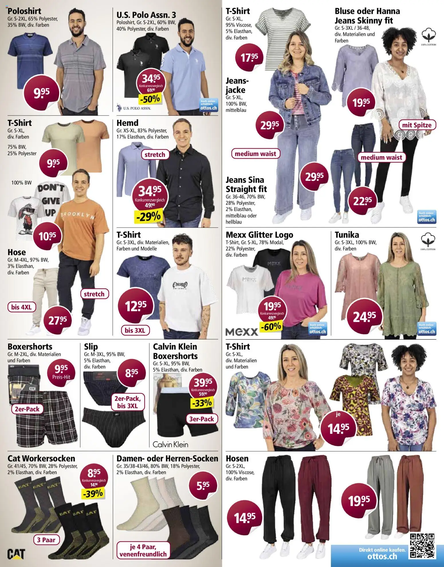 Otto's Aktionen – gültig ab 10.02.2026 | Seite: 9 | Produkte: Hemd, Bluse, Slip, Jeans