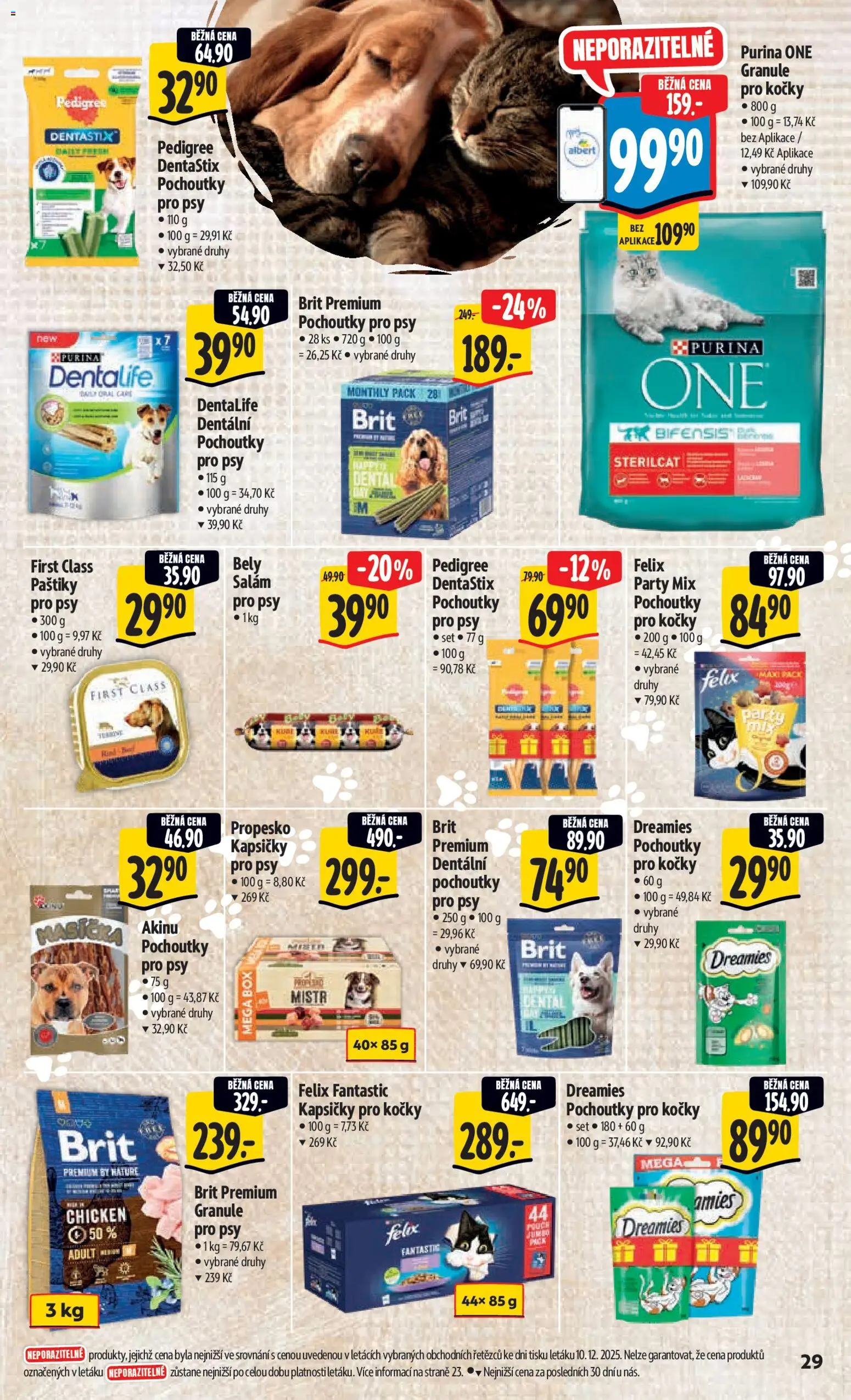 Albert leták - Hypermarket od 27.12.2025 | Strana: 38 | Produkty: Box, Salám, Purina, Pedigree