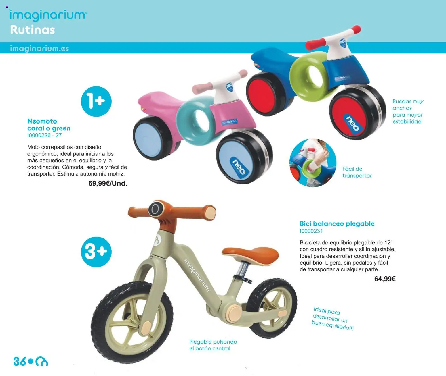 Juguettos catálogo │ válido desde el 15.10.2025 | Página: 36 | Productos: Bicicleta