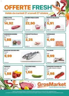 Anteprima del volantino Sogegross Offerte Fresh catalogo valido a partire dal 21.10.2025