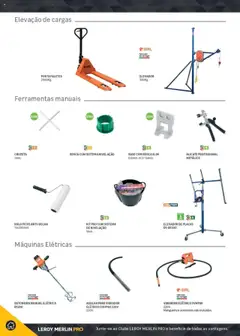 Pré-visualização Leroy Merlin Catálogo válido de 18.11.2024 | Página: 14 | Produtos: Porta, Ferramentas, Base, Mangueira