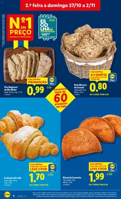 Pré-visualização Croissant Du Lidl, Cada unid. 120 g válido de 27.10.2025 | Página: 4