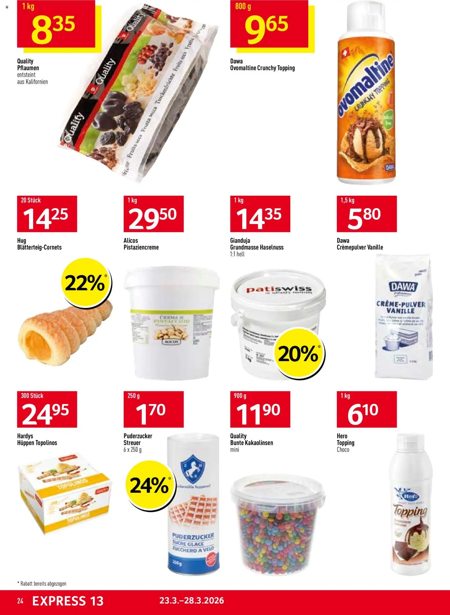 Prodega aktionen – gültig ab 23.03.2026 | Seite: 24 | Produkte: Glace