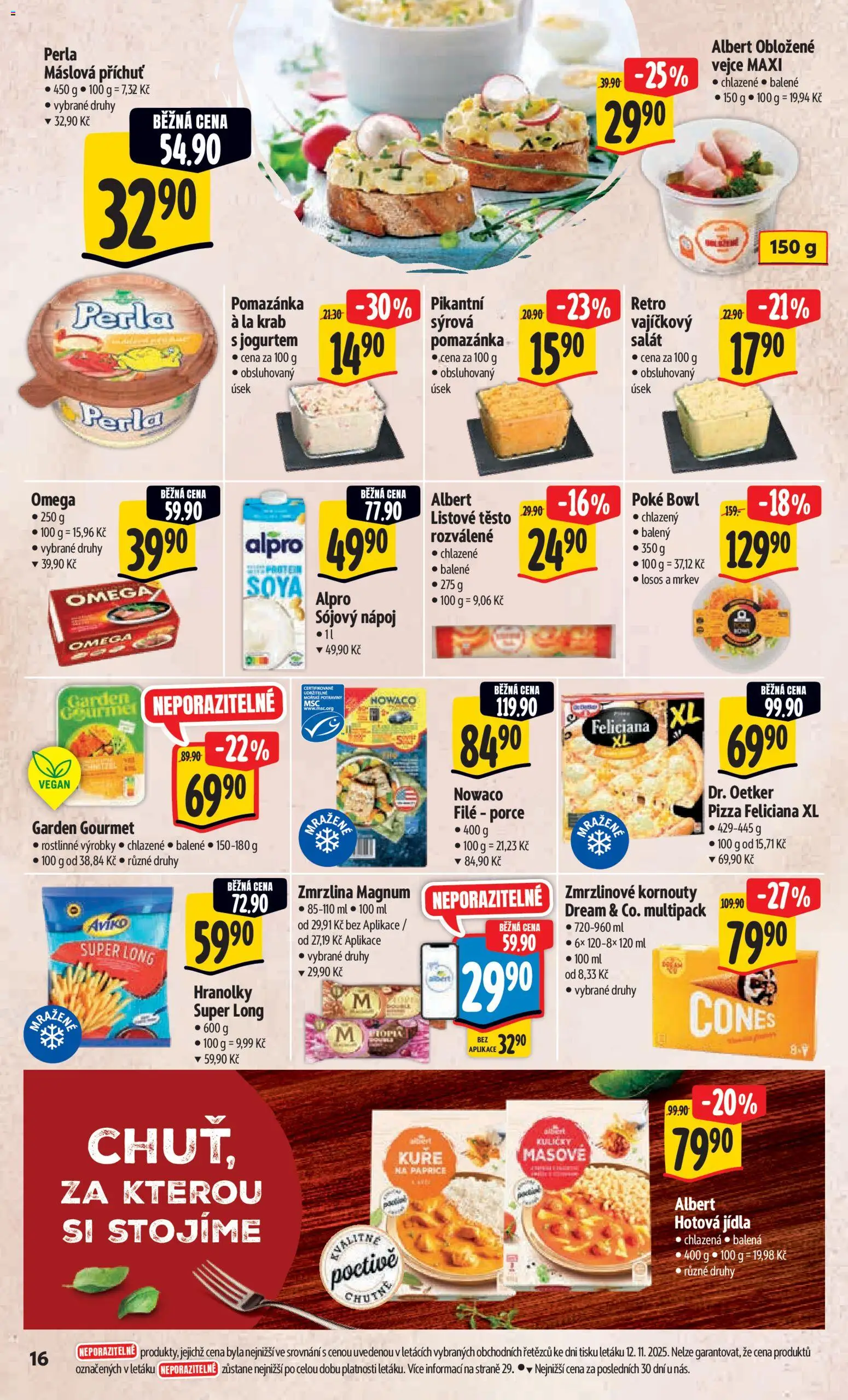 Albert leták - Hypermarket od 19.11.2025 | Strana: 25 | Produkty: Hranolky, Zmrzlina, Salát, File