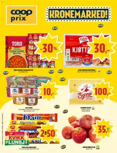 Forhåndsvisning av Coop Prix kundeavis gyldig fra 08.09.2025