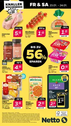 Netto Prospekt 	 ab 19.01.2026 gültig | Seite: 30 | Produkte: Äpfel, Bananen, Milka, Kuchen