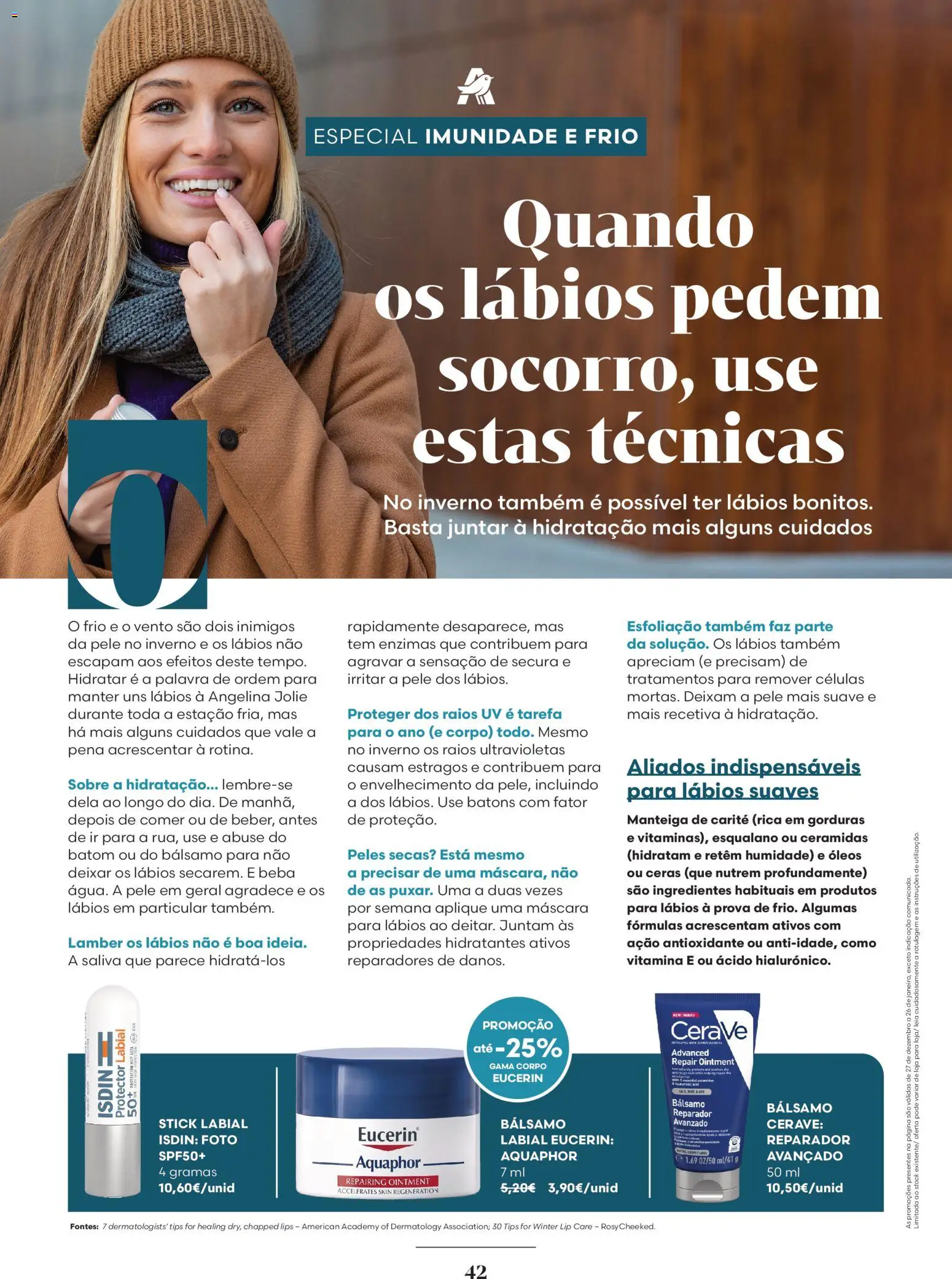 Auchan folheto │ válido de 01.01.2026 | Página: 42 | Produtos: Batom, Manteiga