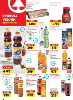 Spar akciós ujság - amely érvényes a következő dátumtól: 03.07.2025 | Oldal: 14